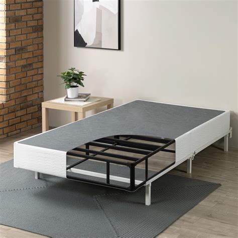 steel bifold box spring|ZINUS No Assembly Metal Box Spring, 9 Inch White .